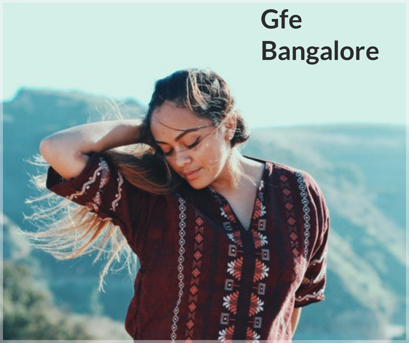 Older matured female escort | Bangalore Girl Friend experience